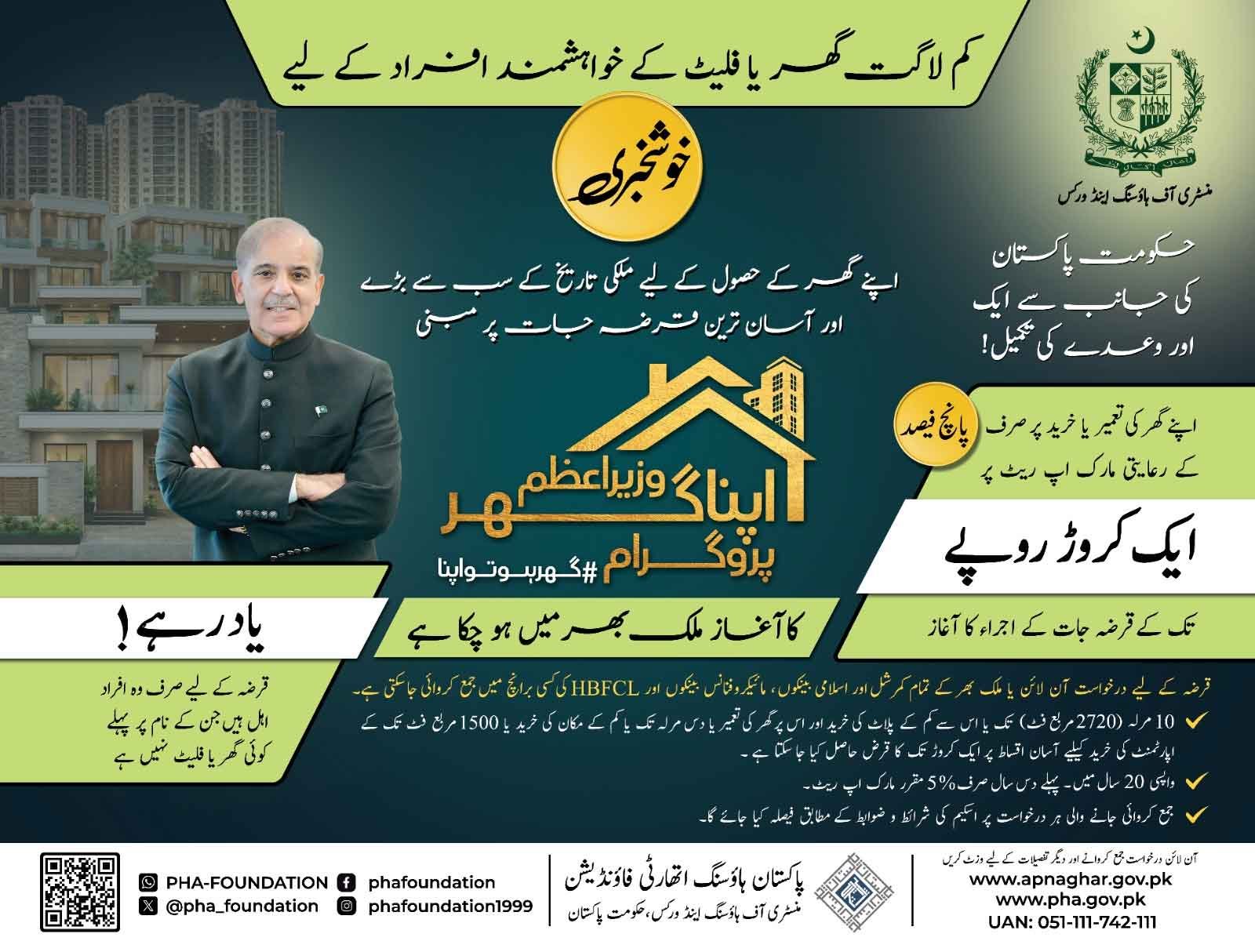 Prime Minister Announces Apna Ghar Scheme 2026 Affordable Housing Finance Program