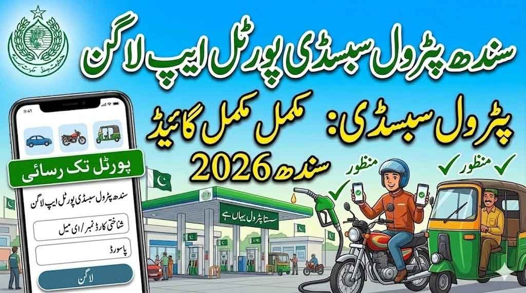 Sindh Petrol Subsidy Portal App 2026